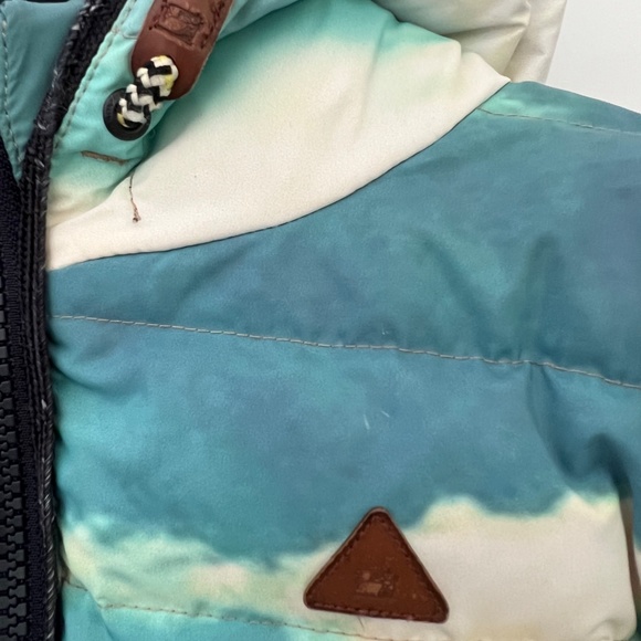 Fall jacket  Scotch & Soda  Shrunk  Hooded puffer artwork | Kids size 8 - Picture 2 of 8